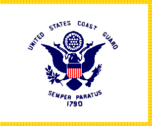 [U.S. Coast Guard Indoor/Parade flag]